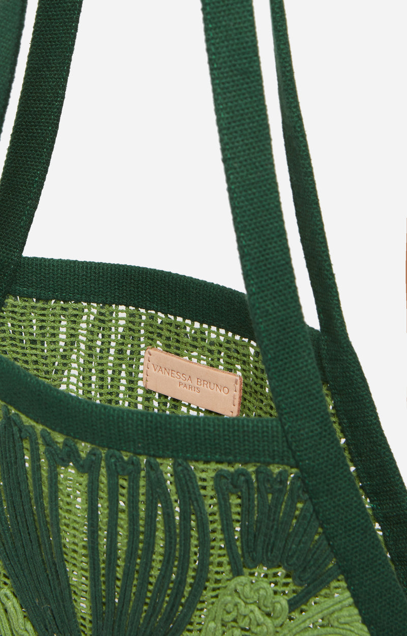 GREEN MESH BAG