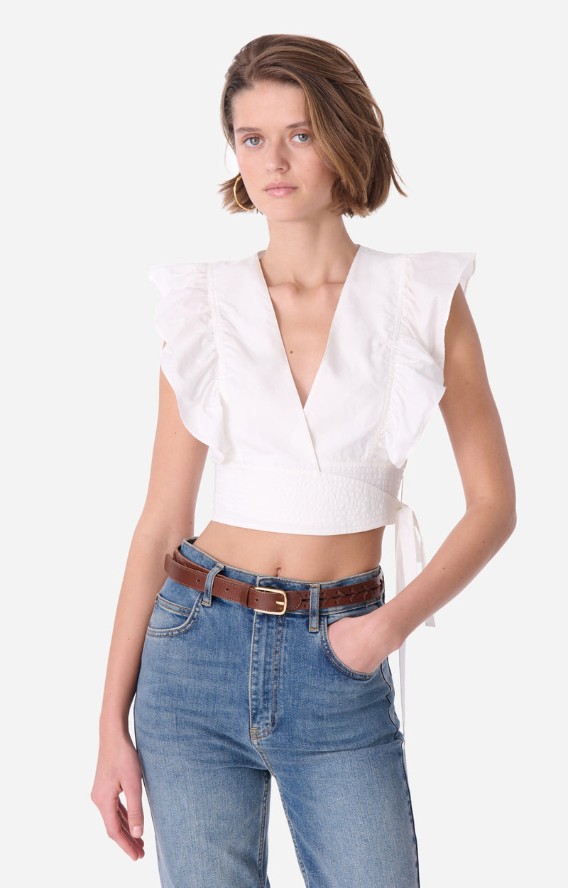 AYA ECRU TOP