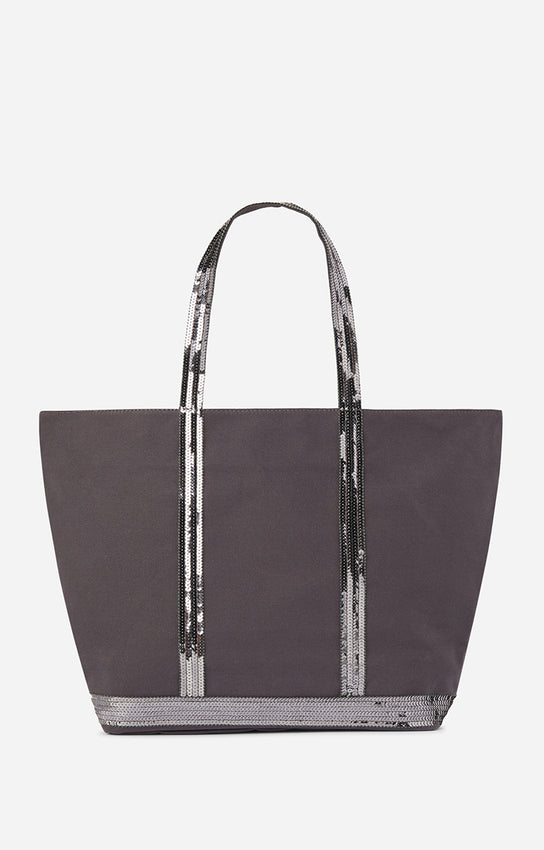 CANVAS L ANTHRACITE CABAS TOTE