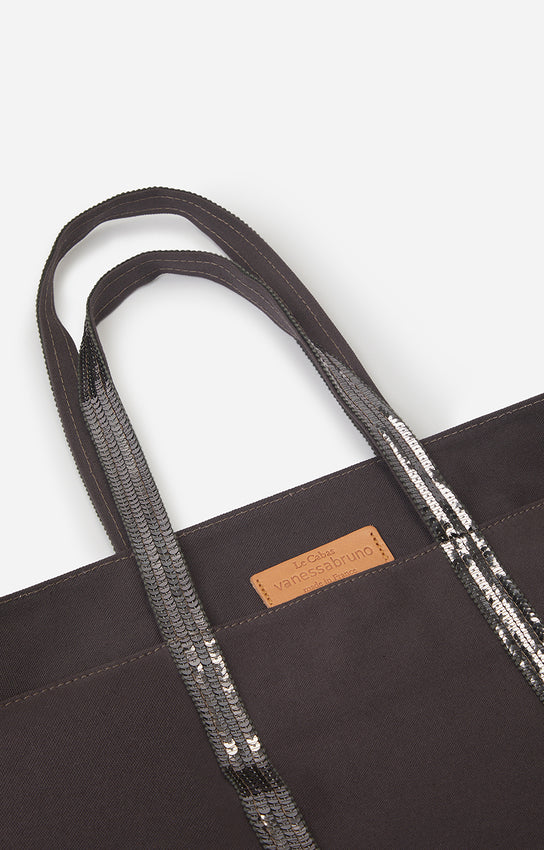 CANVAS L ANTHRACITE CABAS TOTE
