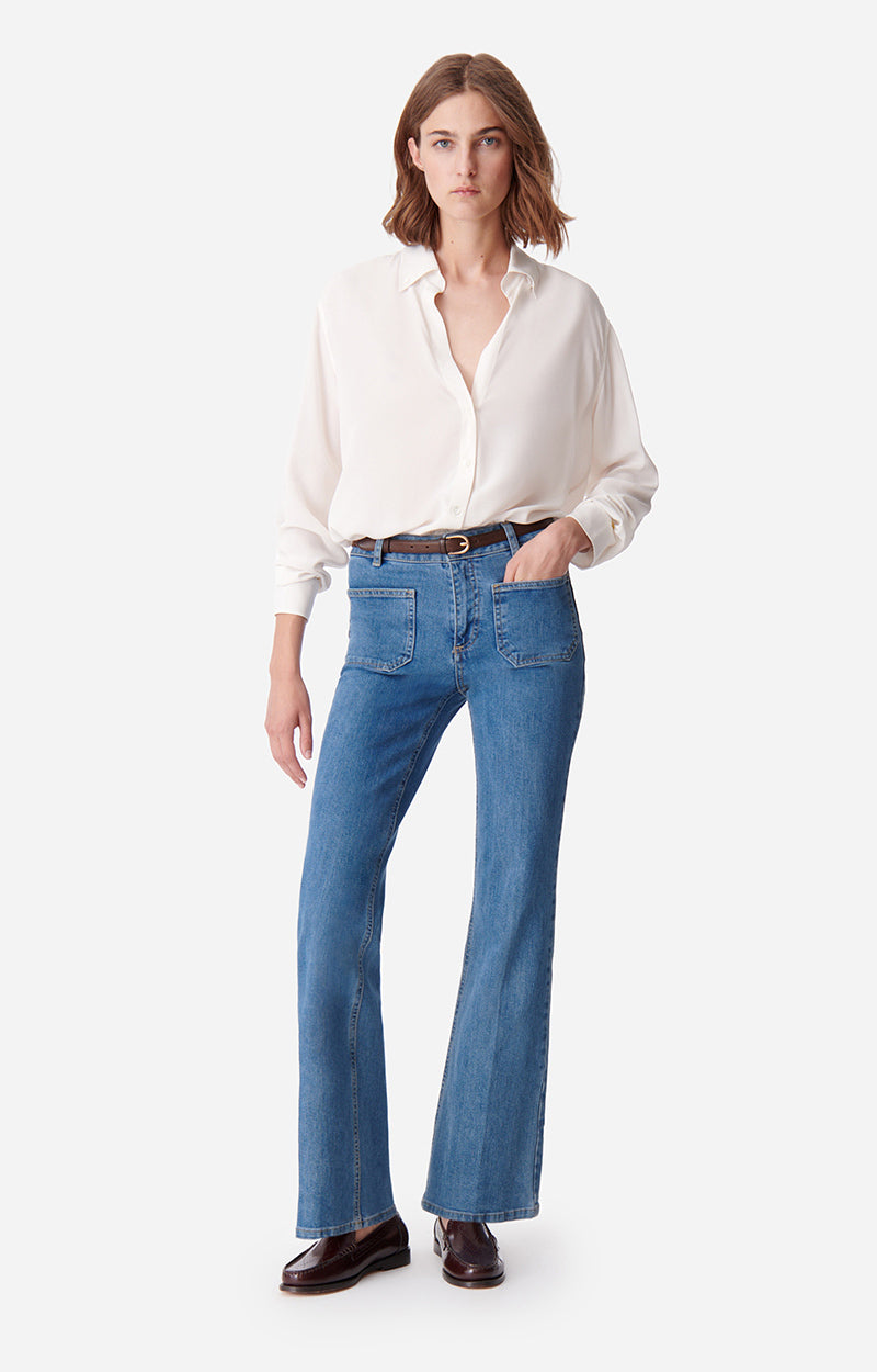 DOMPAY FLARE JEANS