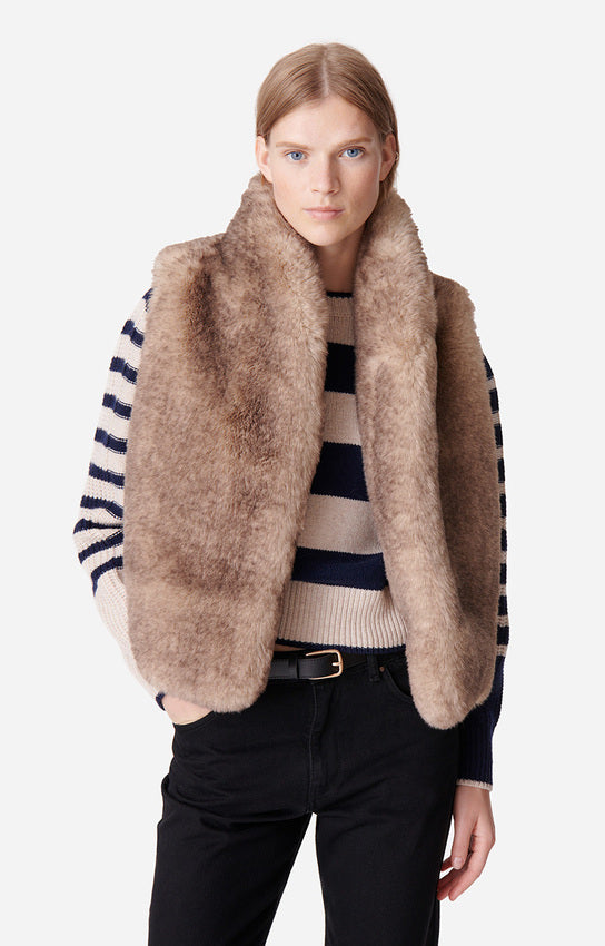 MARCELLO SLEEVELESS JACKET