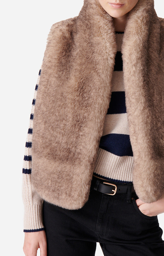 MARCELLO SLEEVELESS JACKET
