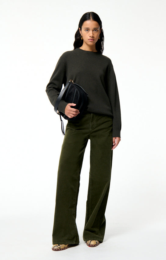 FIDELE KAKI SWEATER