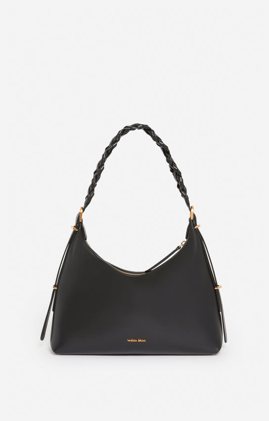 JESS PM ZIP BLACK BAG