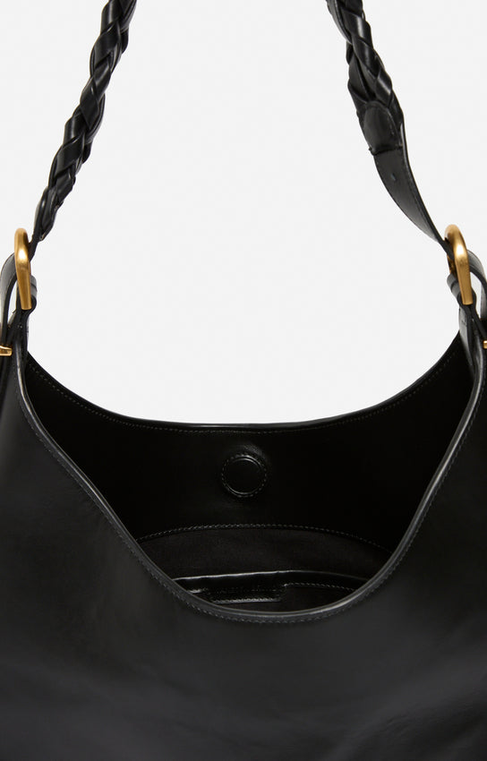 JESS BLACK HOBO BAG