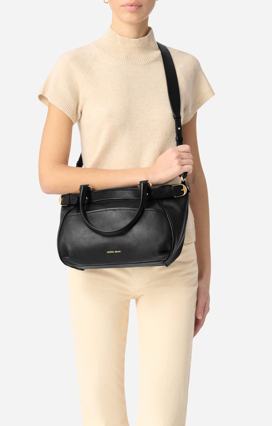 LUNE SMALL LEATHER BAG