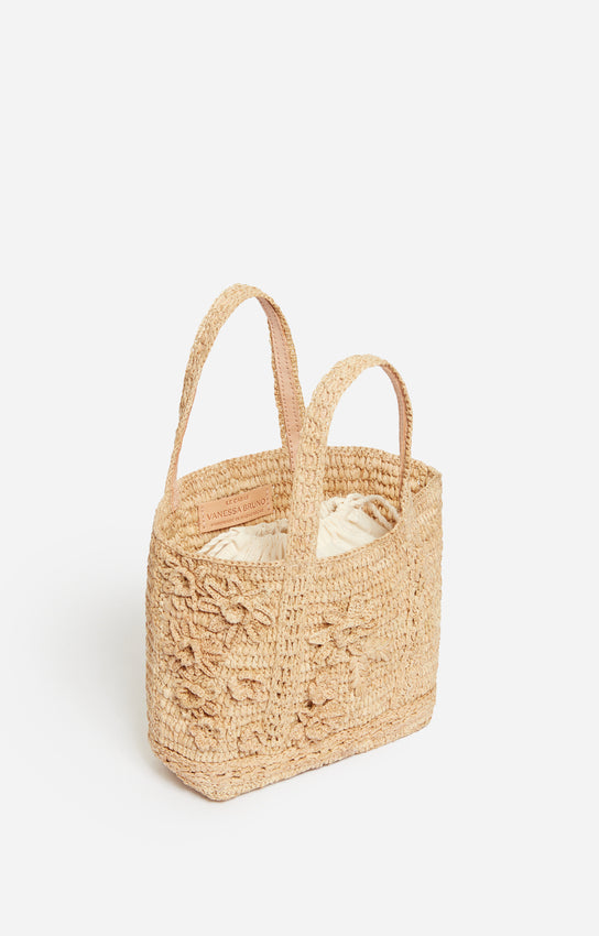 RAFFIA XS NATURAL CABAS TOTE
