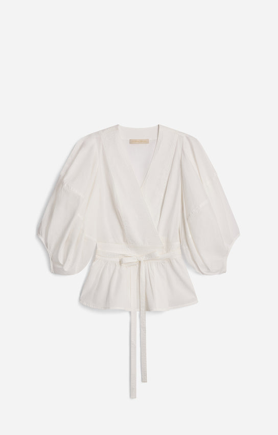 GUNNER ECRU BLOUSE