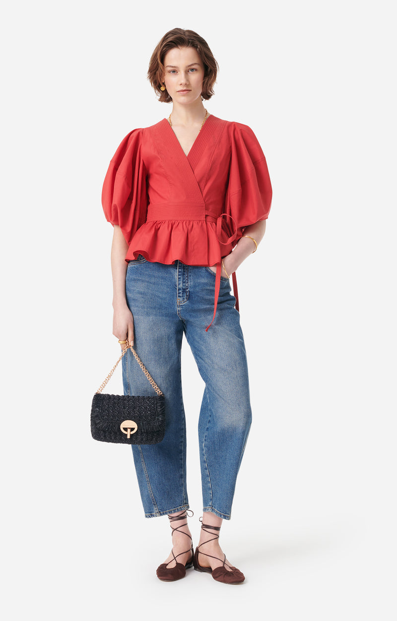 GUNNER RED BLOUSE