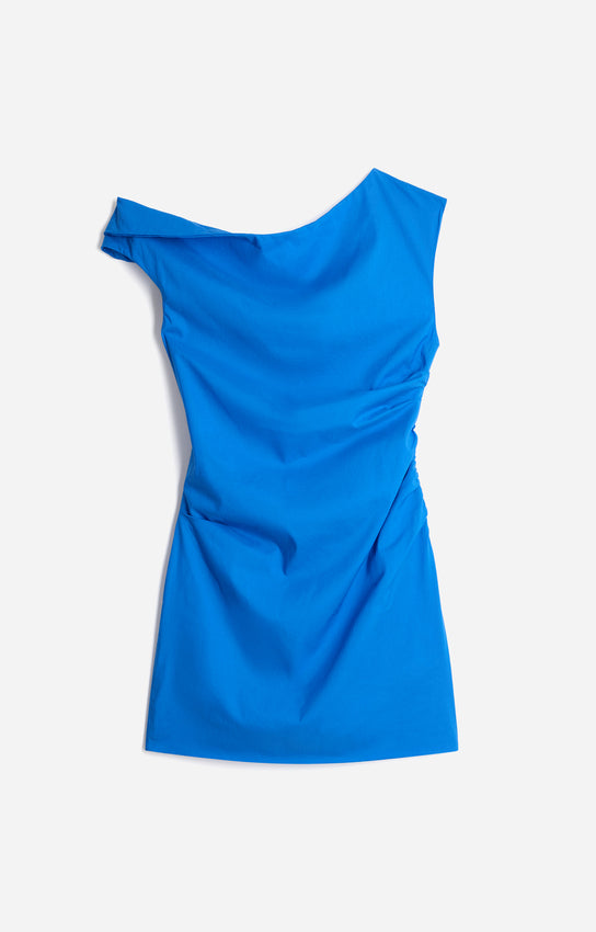 ELEYSA BLUE SHORT DRESS