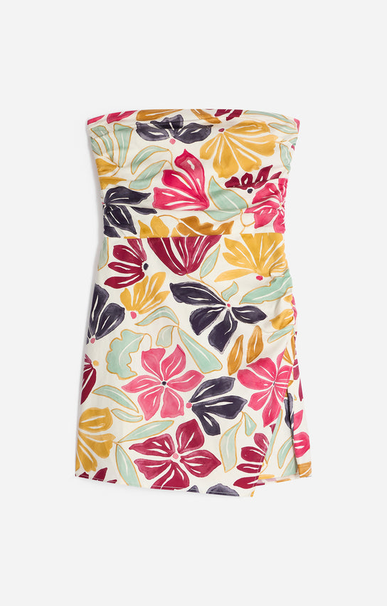 CARAMBA SHORT PRINTED DRESS