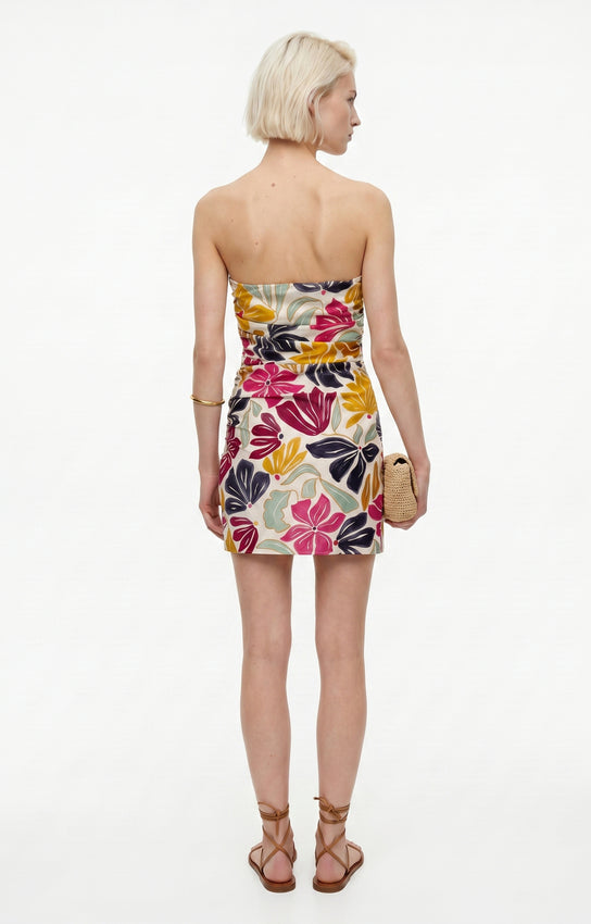 CARAMBA SHORT PRINTED DRESS