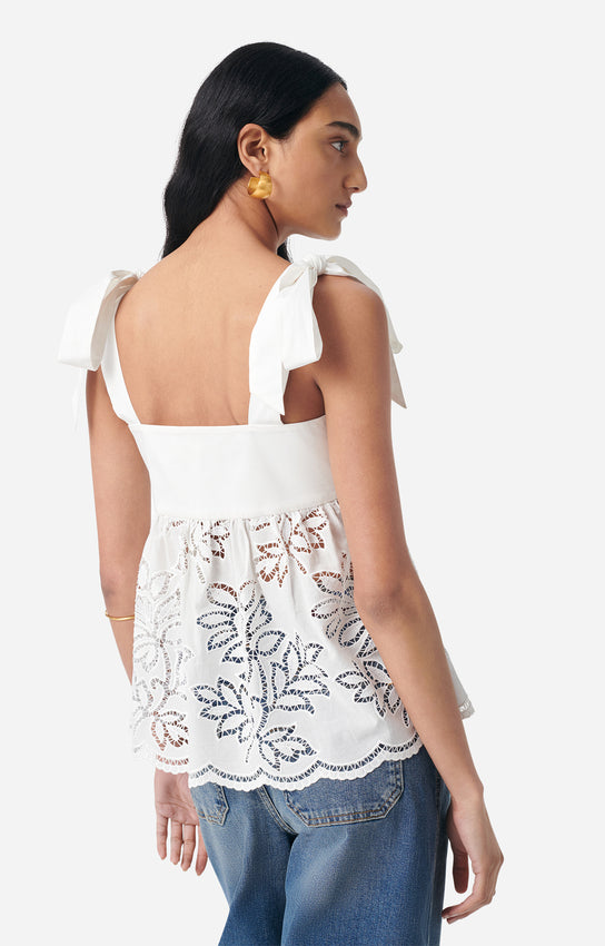 GIOVI WHITE BLOUSE