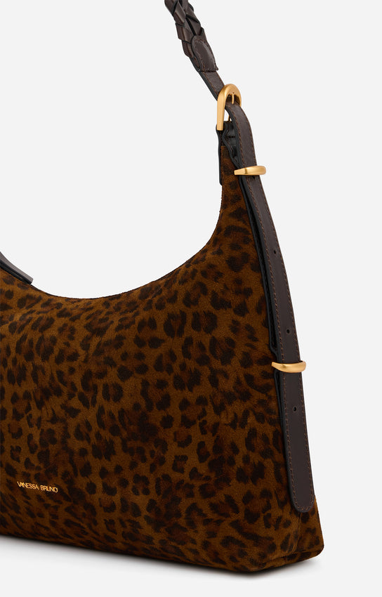 JESS LEOPARD SMALL HOBO BAG