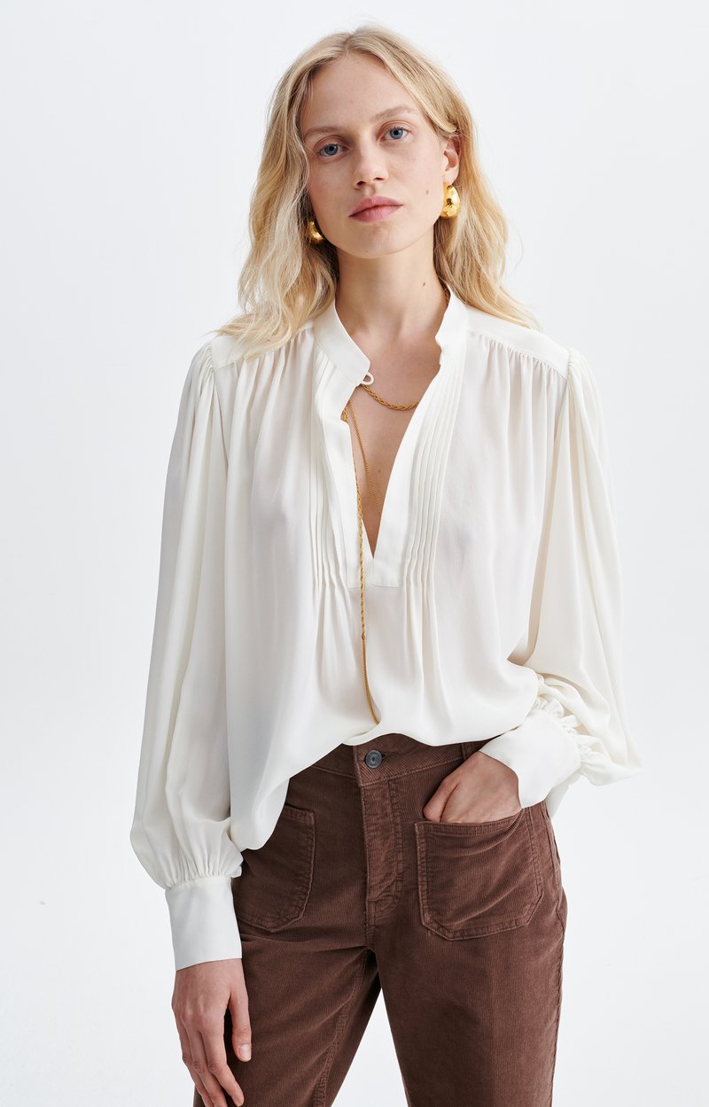 HELENE IVORY BLOUSE