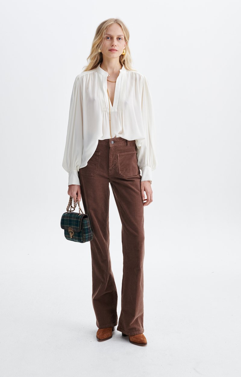 HELENE IVORY BLOUSE