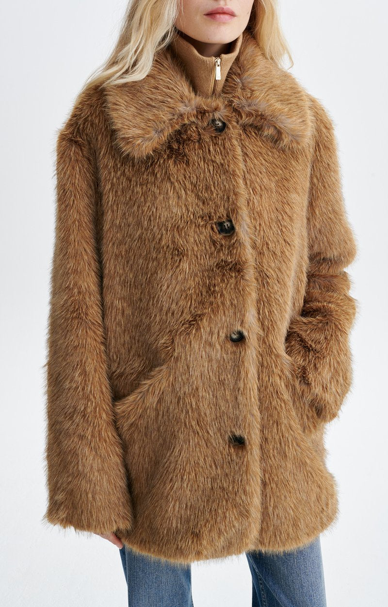 FILEAS FAUX FUR COAT