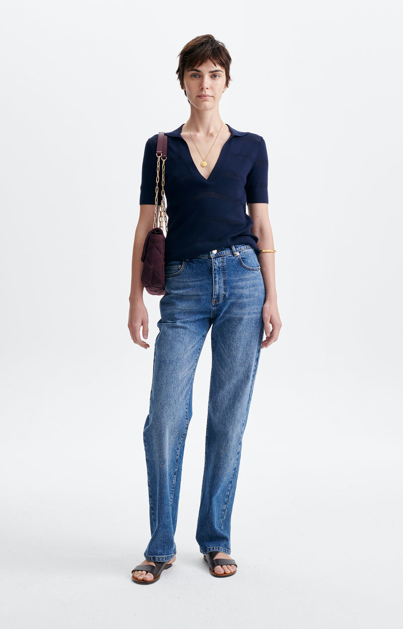 HANDY POLO NECK SWEATER