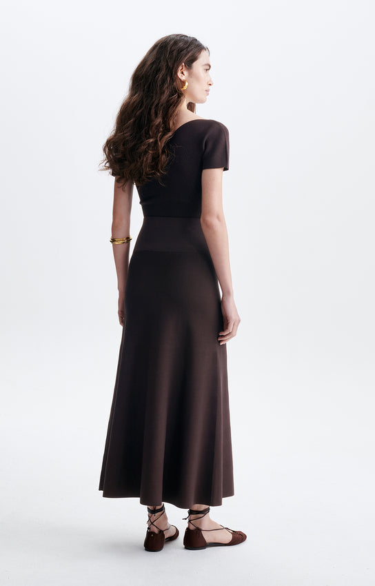 HIDAYA RIBBED SKIRT