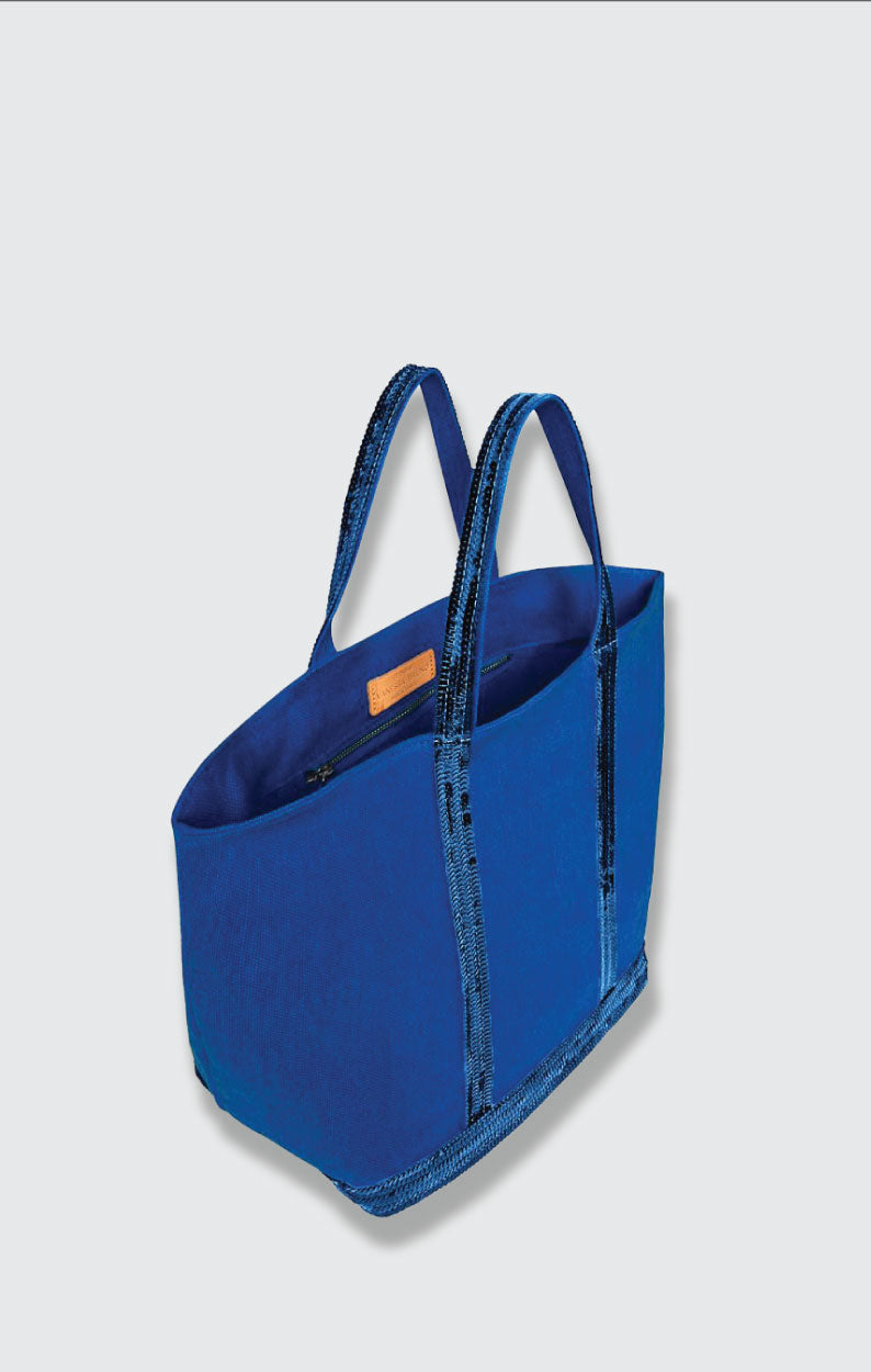 LINEN L KLEIN CABAS TOTE