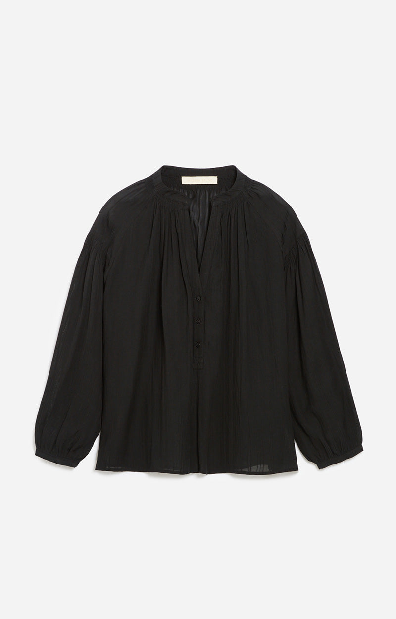 NIPOA BLACK BLOUSE