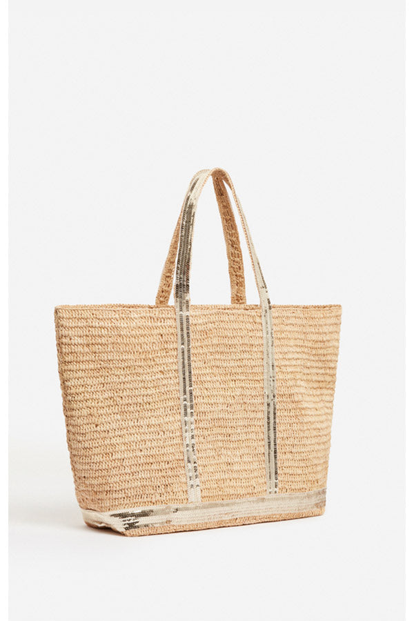 RAPHIA L CABAS TOTE