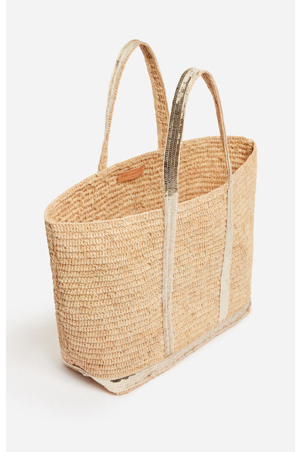 RAPHIA L CABAS TOTE