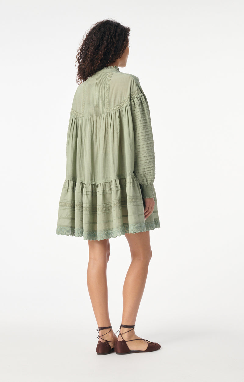 DIANE ALMOND DRESS