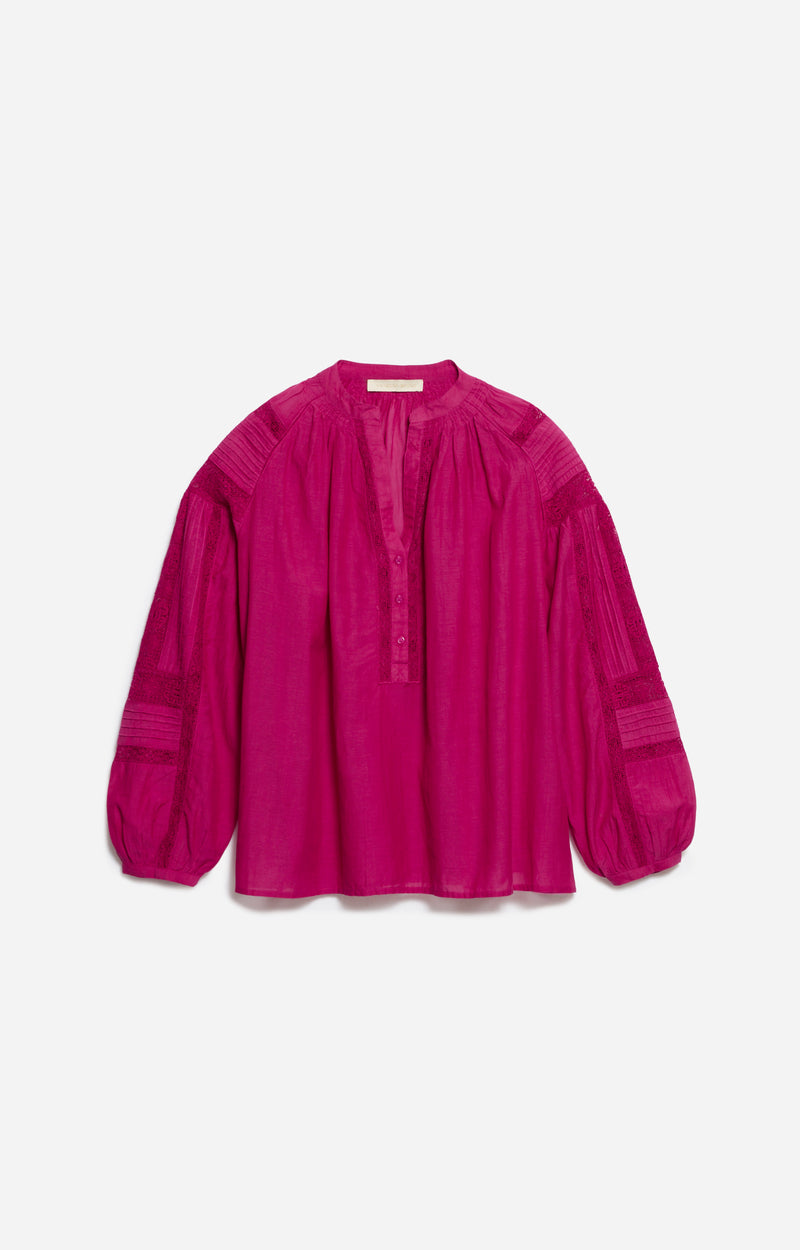 NIPOA GARNET BLOUSE