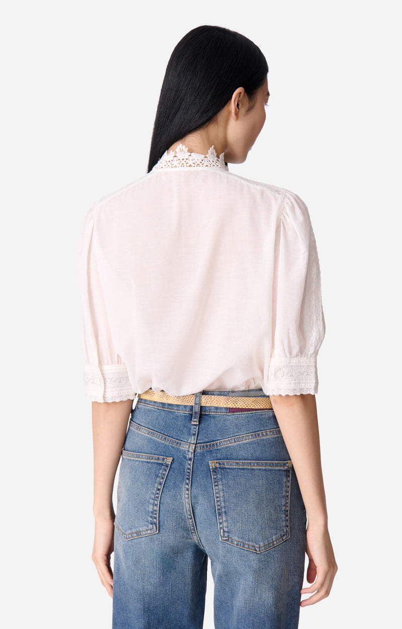 ARSENENEO WHITE BLOUSE