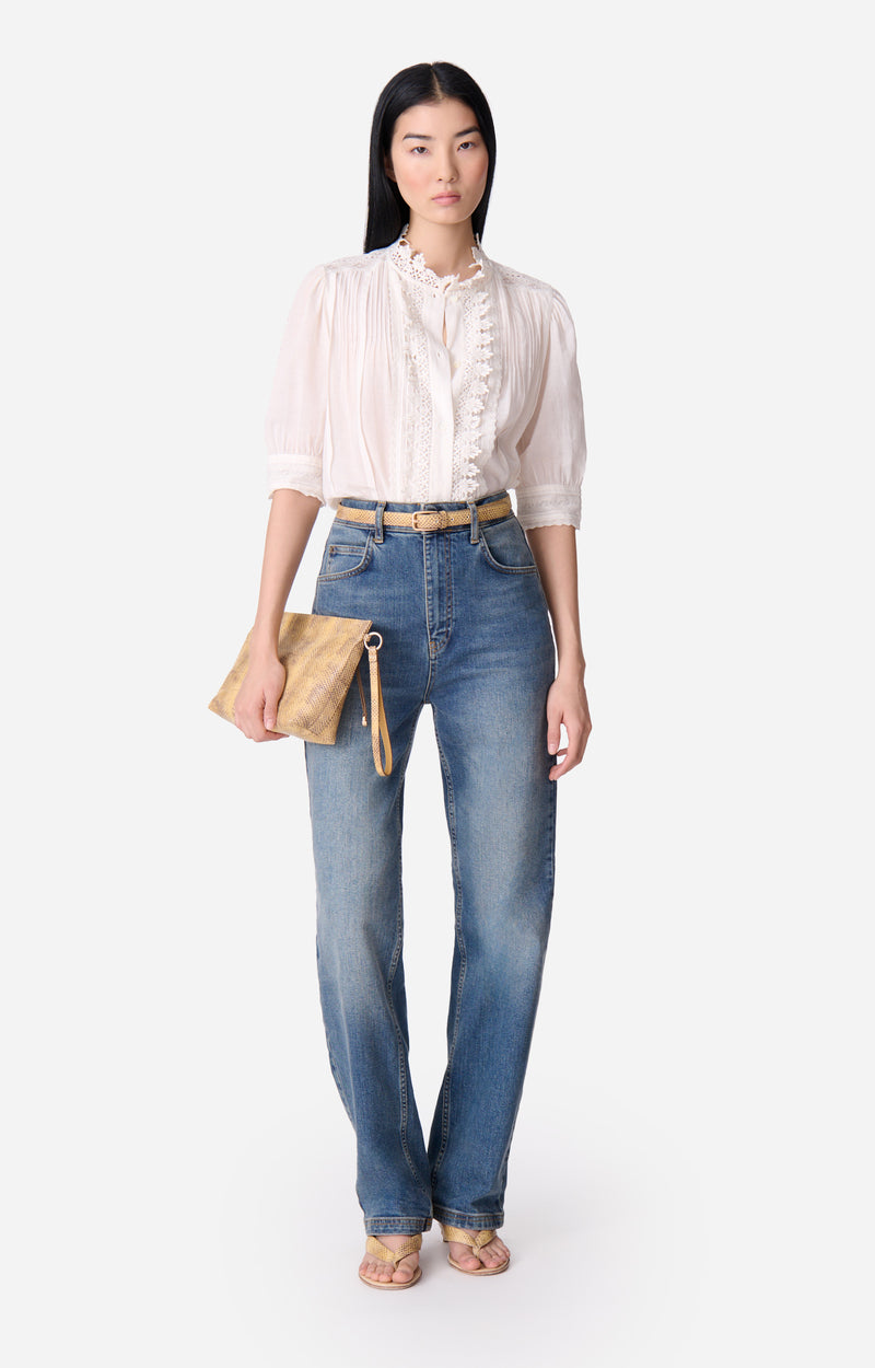 ARSENENEO WHITE BLOUSE