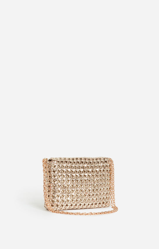 MEDIUM MOON GOLD BAG