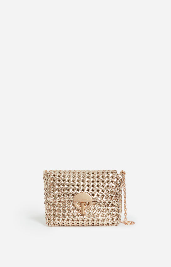 MEDIUM MOON GOLD BAG