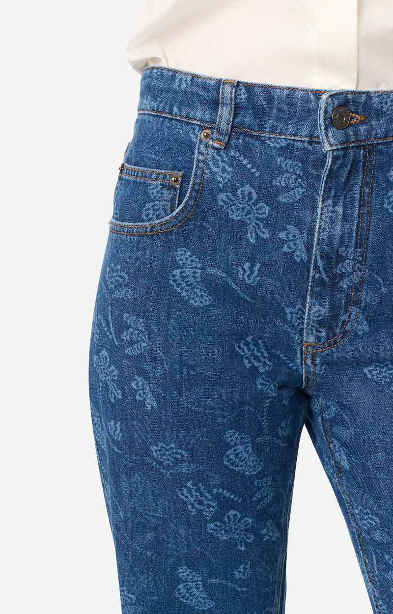 FAREL FLORAL JEANS
