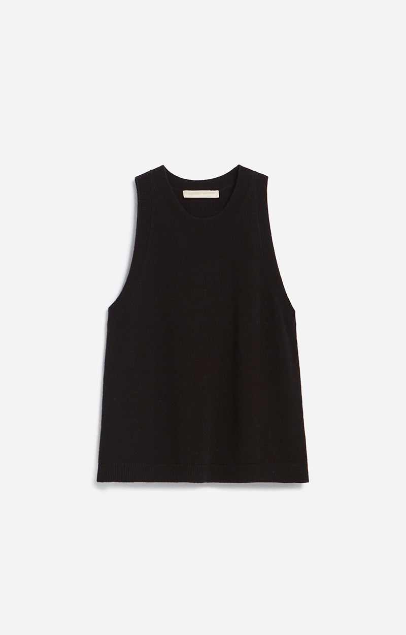 DESIREE BLACK TANK TOP