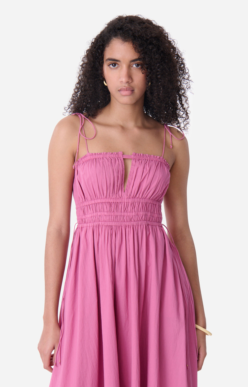 ELDORA MALAGA MIDI DRESS