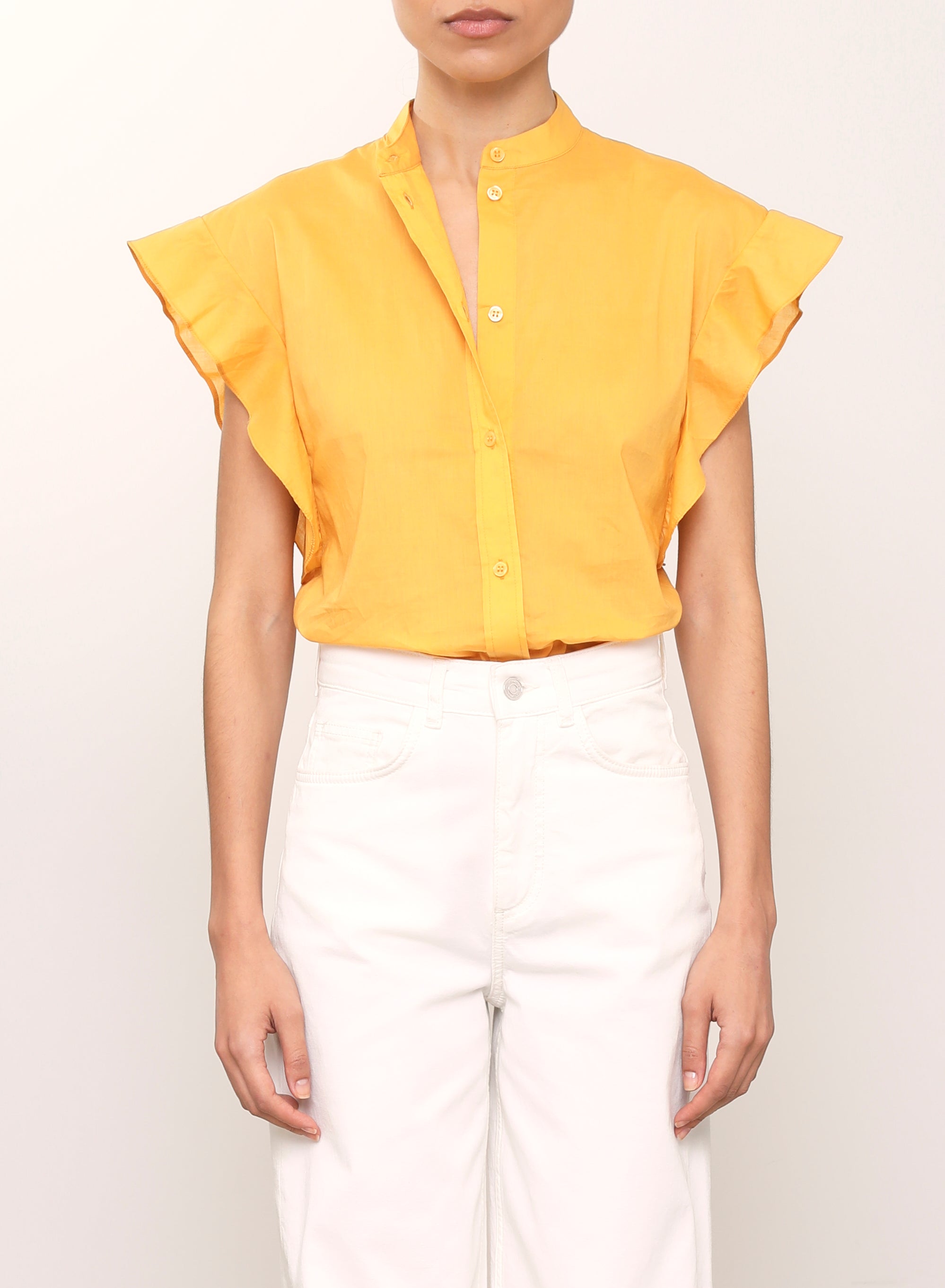 GIFTY SAFRAN BLOUSE