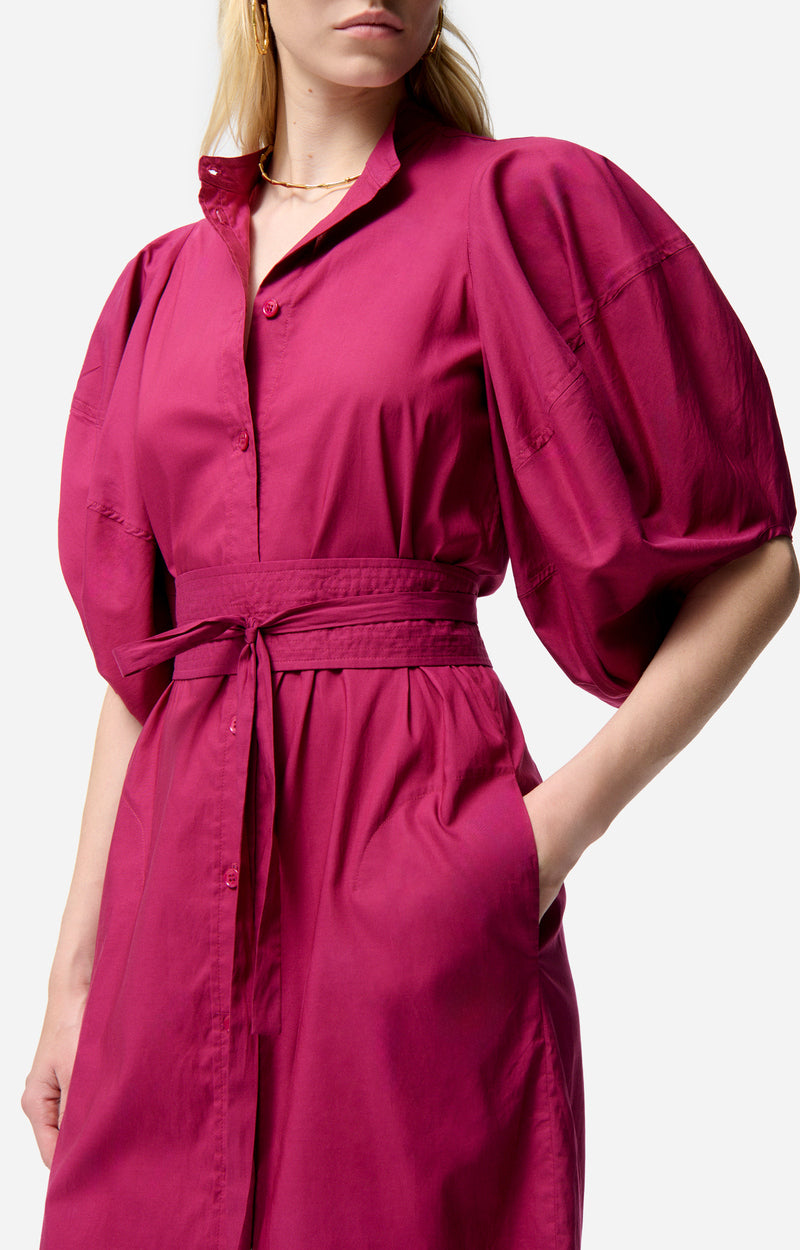 FLORA GARNET DRESS