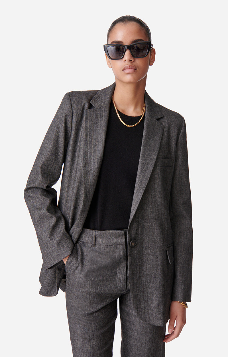 TILIA HEATHER ANTHRACITE JACKET