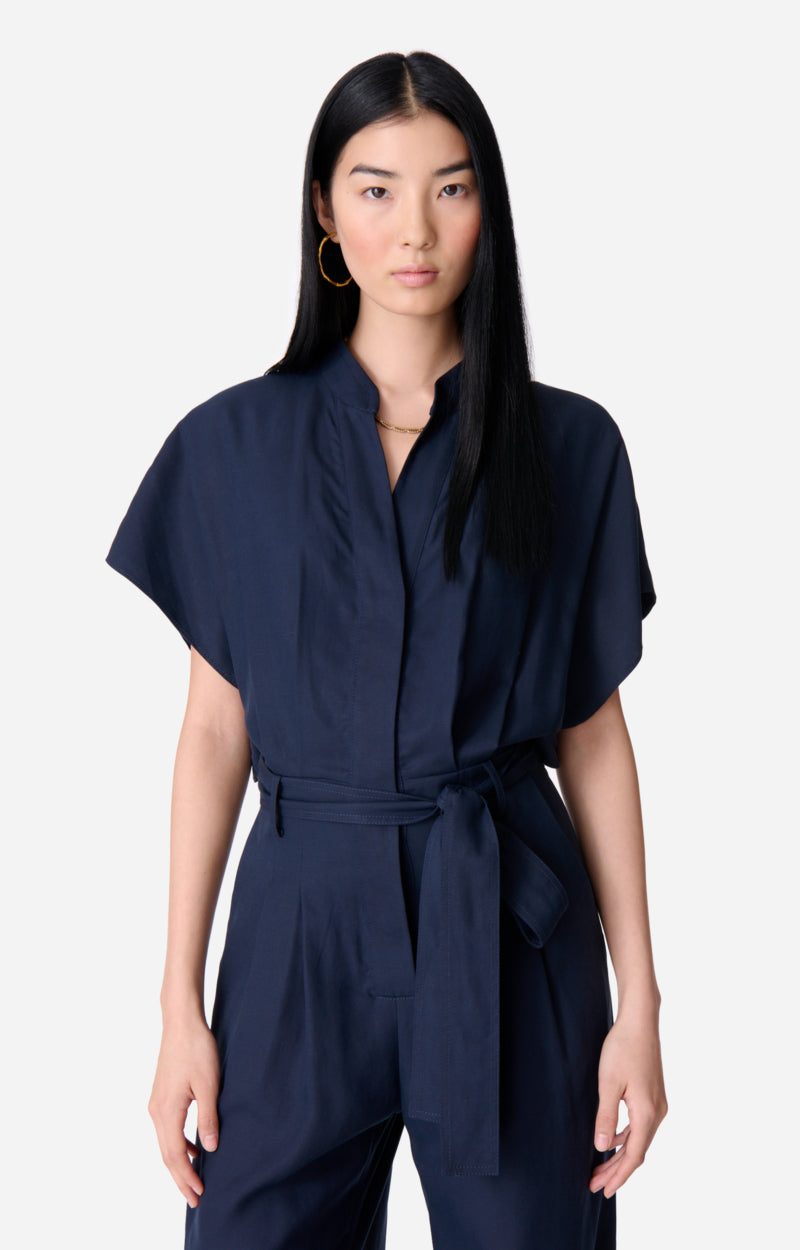 ALIOCHA NAVY JUMPSUIT