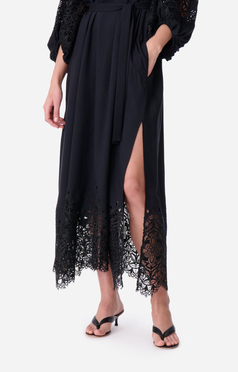CANESSA BLACK MAXI DRESS