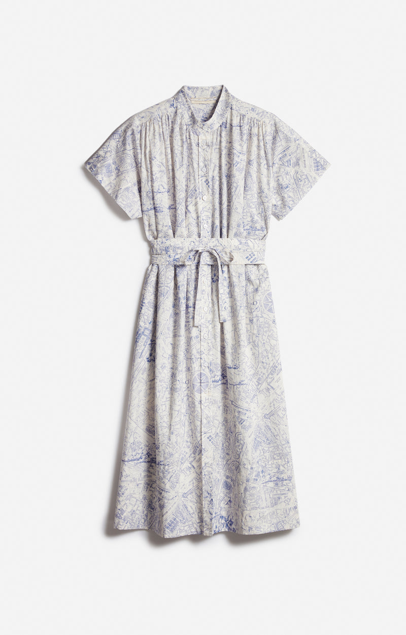 CIAO WHITE MIDI DRESS