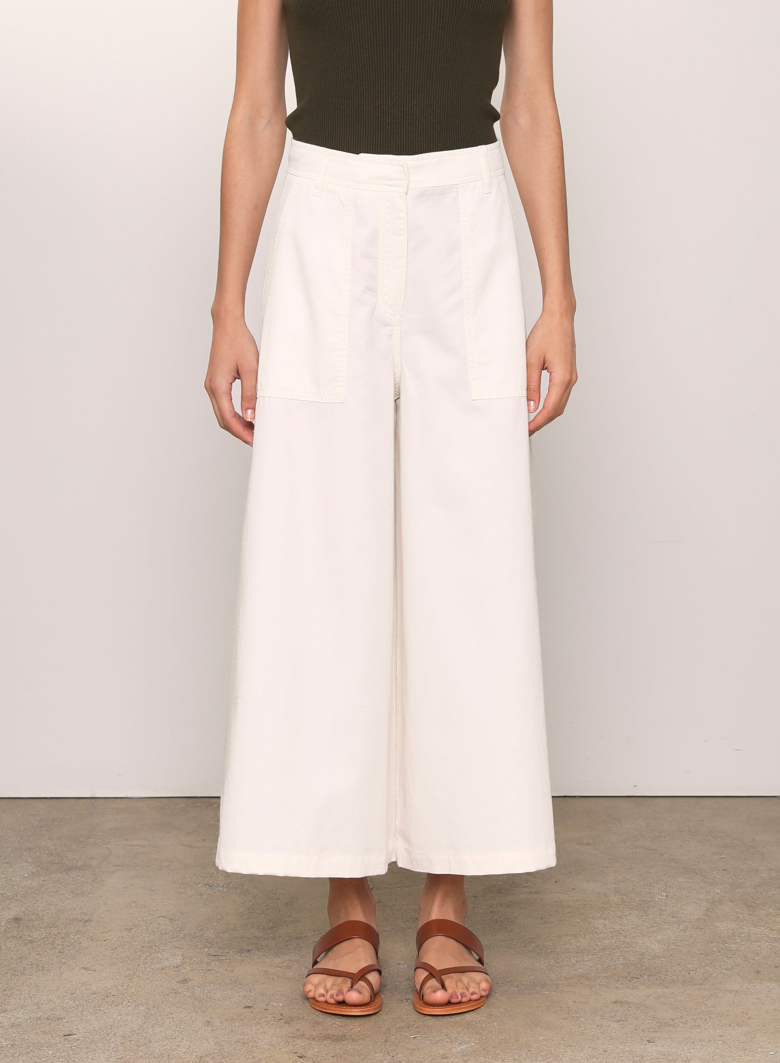 GRIFFON ECRU PANTS