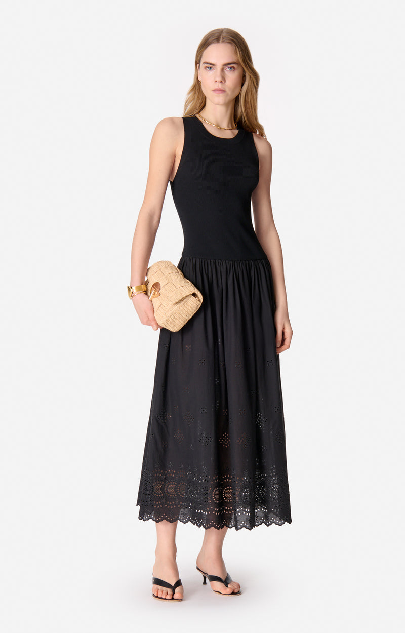 ENNAYA KNIT LONG DRESS