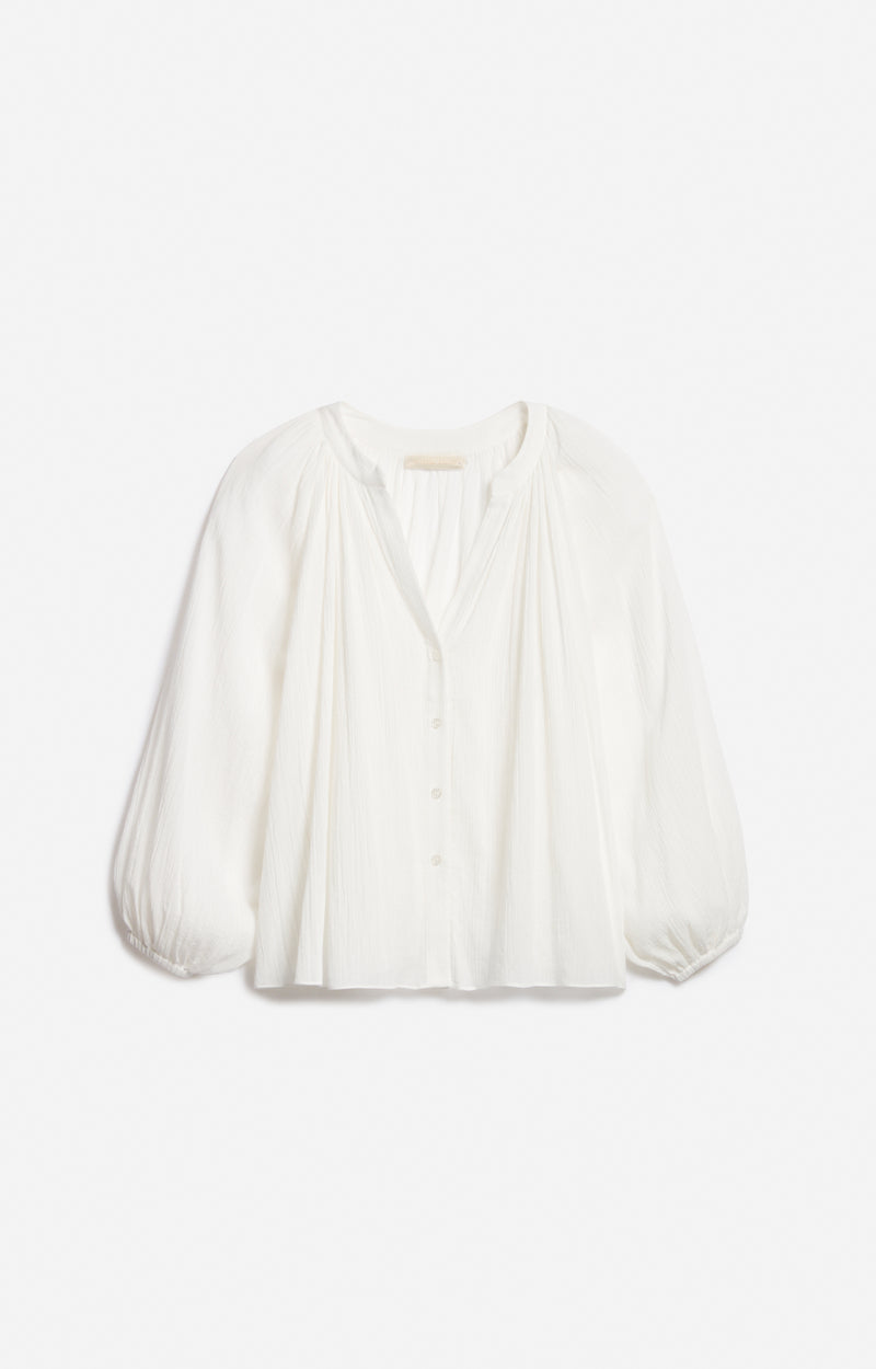 EDME WHITE BLOUSE