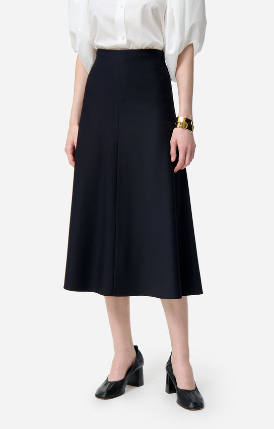 BOUSHRA NAVY SKIRT