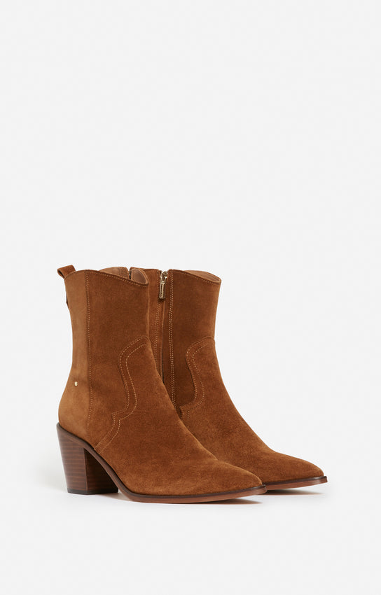 SANTIAG 45MM CAMEL BOOTS