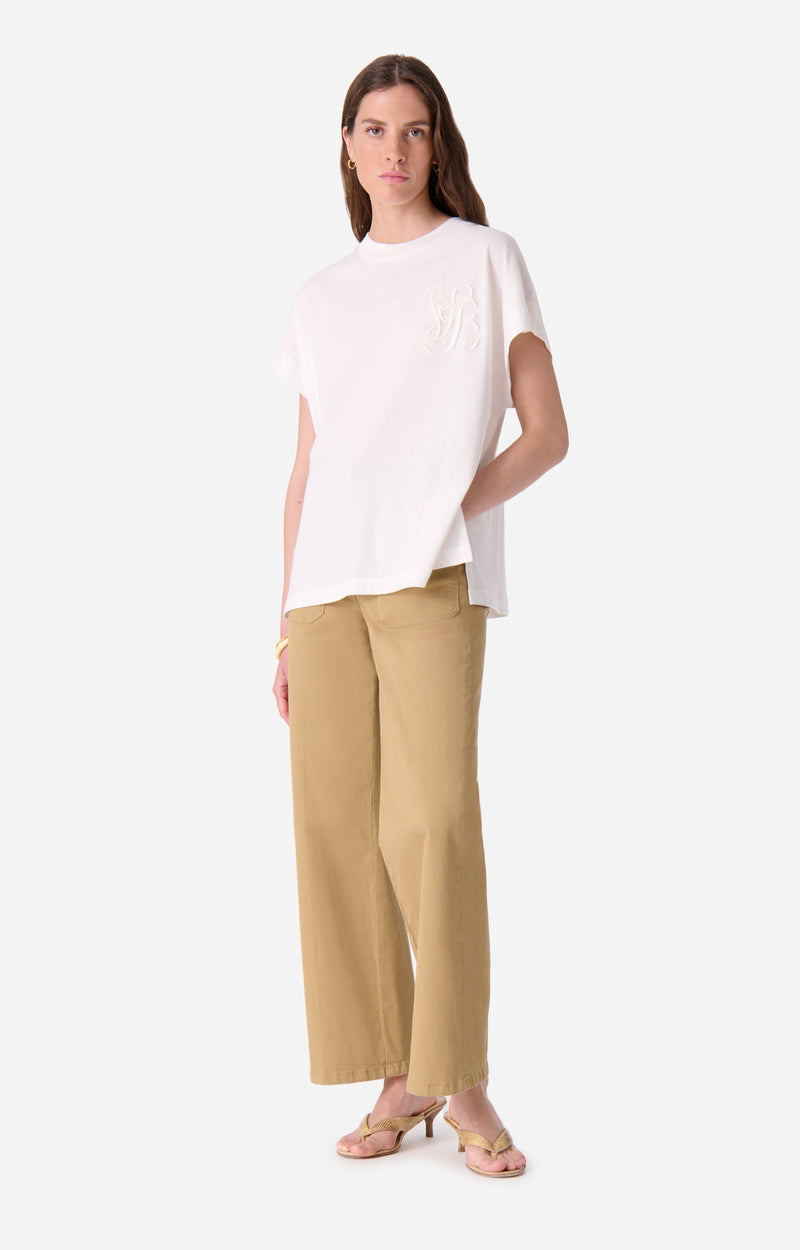 EURIDICE ECRU T-SHIRT