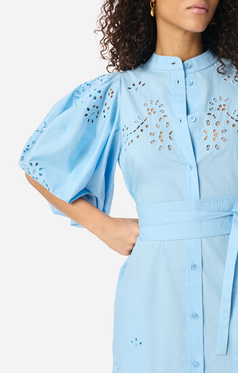 FLORA AZUR DRESS